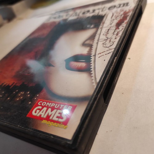 Post Mortem PC game like new, 2 pieces
