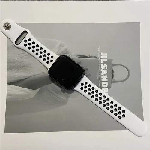 Nike Silicone Bands for Apple Watch Ultra/SE/10/9/8/7/6/5 New