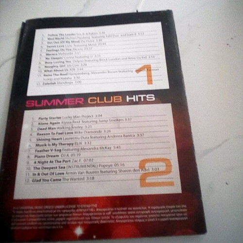 Summer Club Hits 2 CD like new