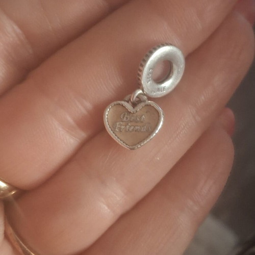 Pandora heart charm Best Friends always there