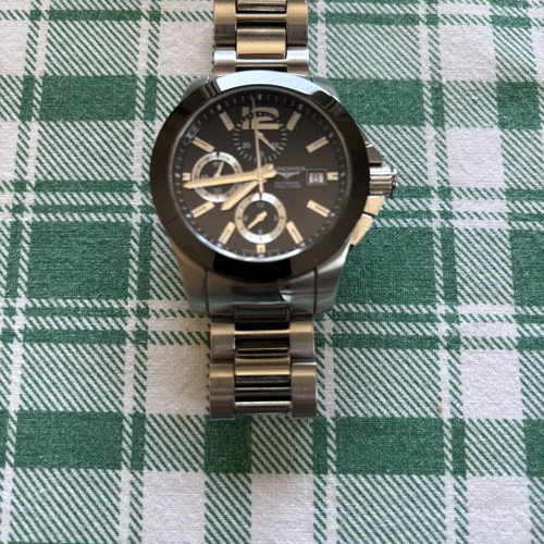 Longines Conquest Chronograph Automatic 41mm watch like new