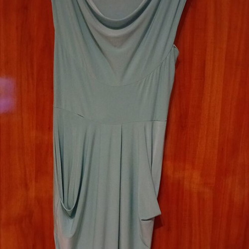Summer dress size M with turquoise pouch like new