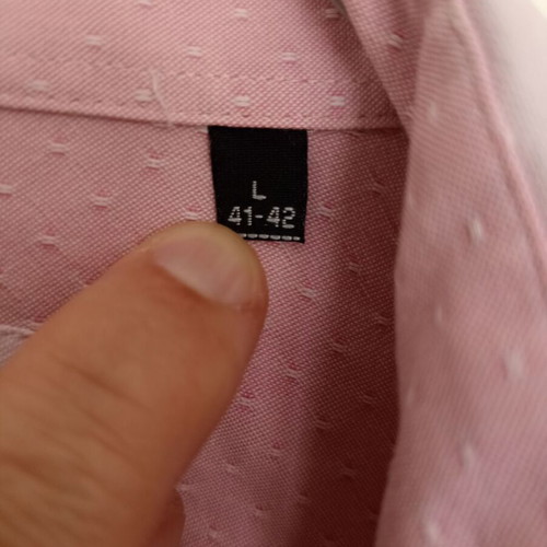 Posto Verdi men's shirt pink size L like new