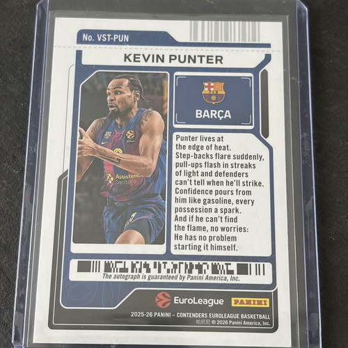 Kevin Punter Veteran Ticket Autograph Card new