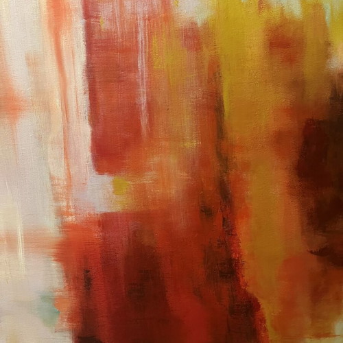 Painting 90cm x 120cm abstract acrylic colors new