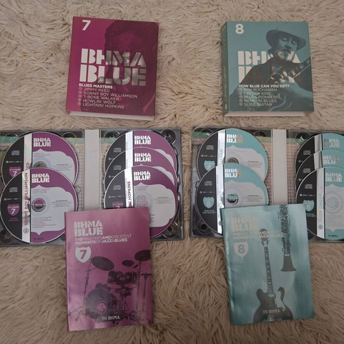 Box set The Masters and Greatest Moments of Jazz & Blues used, 5 CDs with booklet