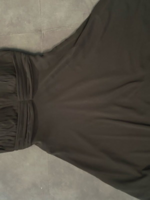 Formal black dress like new, size L