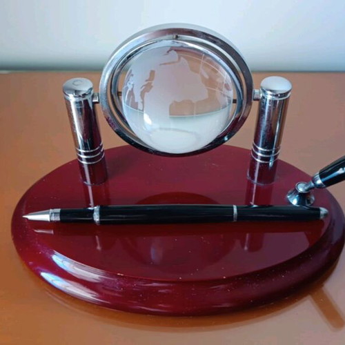 Vintage desk decoration used