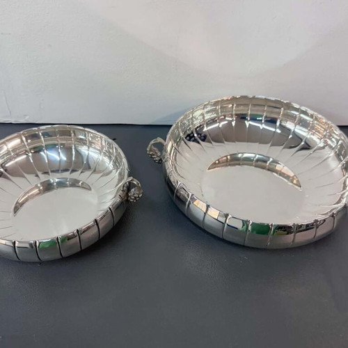Silver bowls 925 set of 2 like new decorative