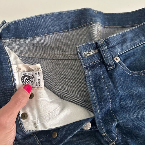 Diesel vintage Y2K flare jeans like new, low waist, blue