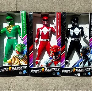 Power Rangers Hasbro complete set