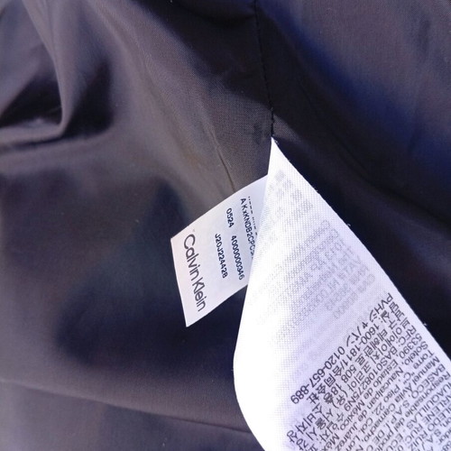 Calvin Klein medium black puffer jacket like new