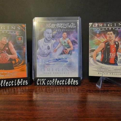 Euroleague Panini Origins Baskonia card pack of 3 new