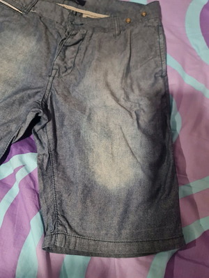 Men's jean shorts Bershka No42 blue like new