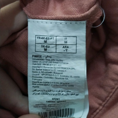 Pink shorts size M like new