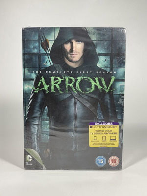Arrow The Complete First Season DVD καινούργιο με αγγλικούς υπότιτλους