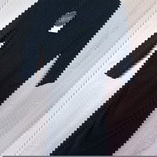 Дамска официална рокля нова, черна със сребърна нишка, размер 36