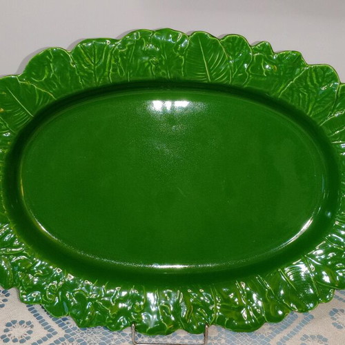 Antique Large Ceramic Platter