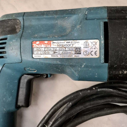Makita HR2450FT rotary hammer drill for parts or repair
