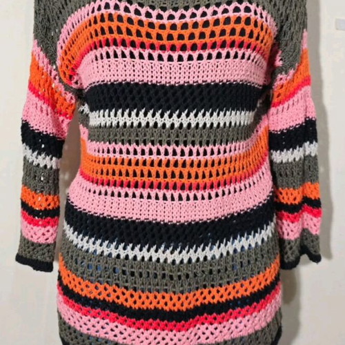 Ovs Fashion knitted top cotton and viscose like new XS/S/M
