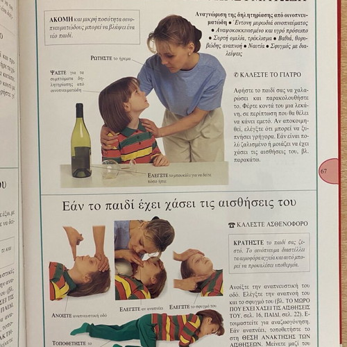 First Aid for Children used encyclopedic book