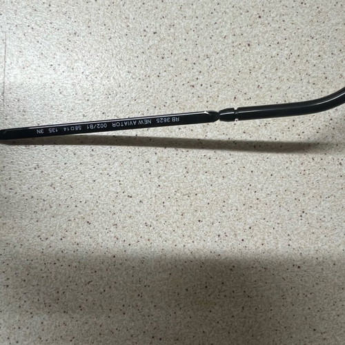 Ray-Ban ORB3835 sunglasses like new, black