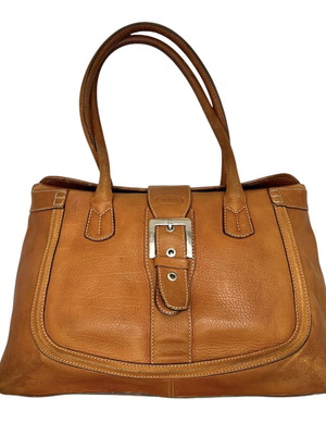 Tod's brown leather shoulder bag