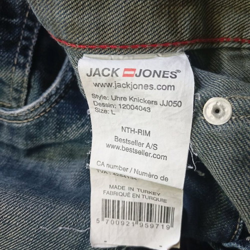 Jack and Jones Vintage дънкови къси панталони размер L