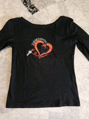 Denny Rose cotton blouse with 3/4 sleeve like new