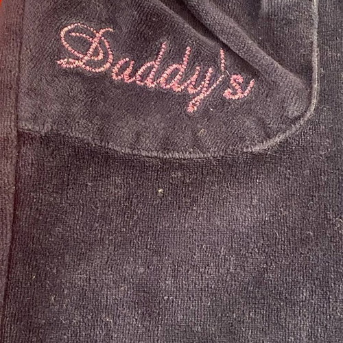 Velour pants for girl 8 years SugarFree like new, blue