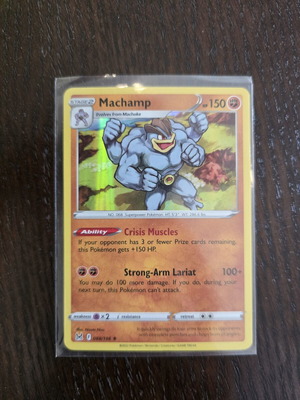 Machamp Holo Pokémon Card new