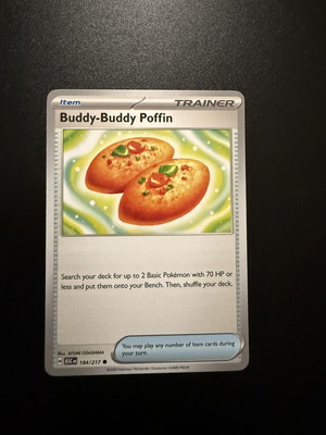 Buddy-Buddy Poffin Pokemon card new, Ascended Heroes 184/217
