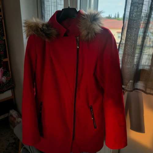 Women's red coat like new