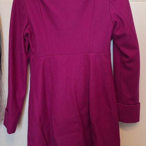 Benetton coat used, purple, size 42