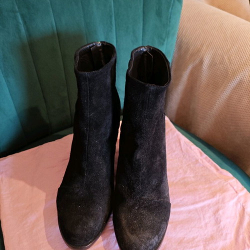 RAG & BONE leather ankle boots used, black