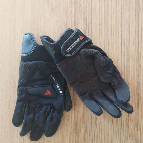 Dainese Women's Motorcycle Jacket Size 38 Like New with Gloves