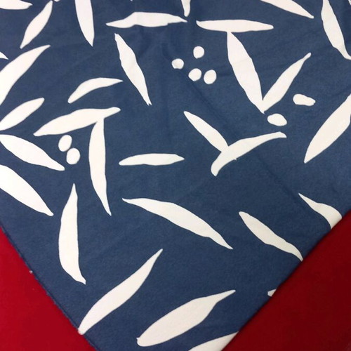 Thin fabric double-sided blue and black new 1.50x1.20