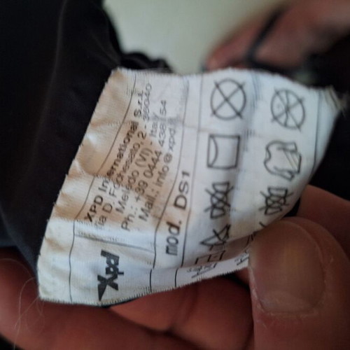 Motorcycle jacket used, size XL, with protective pads