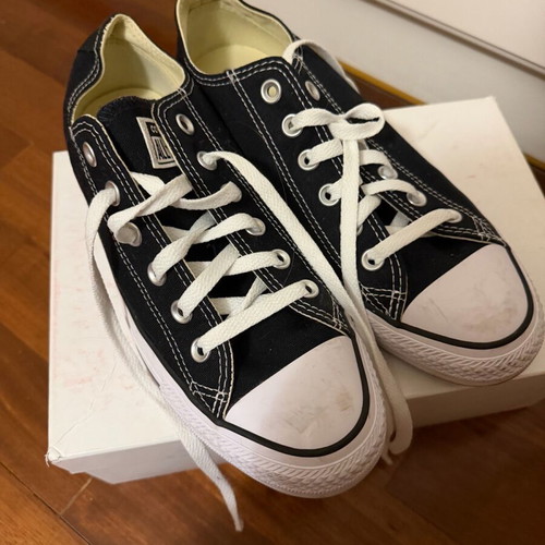 Converse All Star shoes size 39.5 used, black
