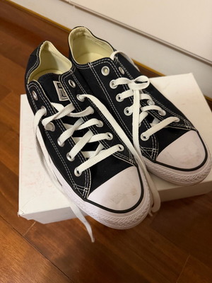 Converse All Star παπούτσια μέγεθος 39,5 μεταχειρισμένα, μαύρα