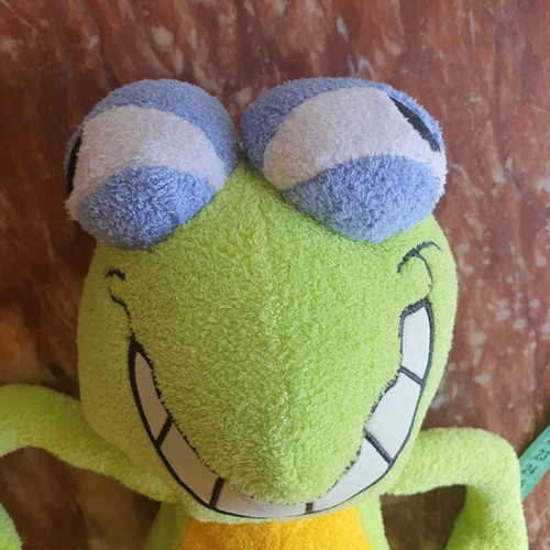 Frog plush toy like new