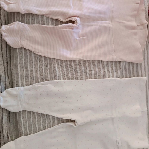 Baby girl pants used, pack of 9 for 3 months old