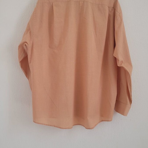 Van Heusen Men’s Peach Cotton Blend Shirt XL like new