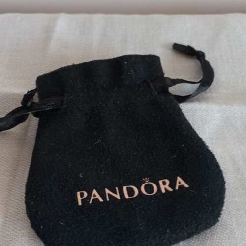 Pandora black velvet pouch and Li-La-Lo cases like new