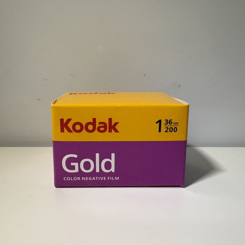 Leica Z2X film camera with Kodak Gold film and Philips battery