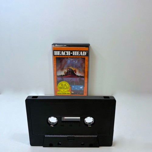 Beach Head tape cassette for Spectrum ZX used, complete in box