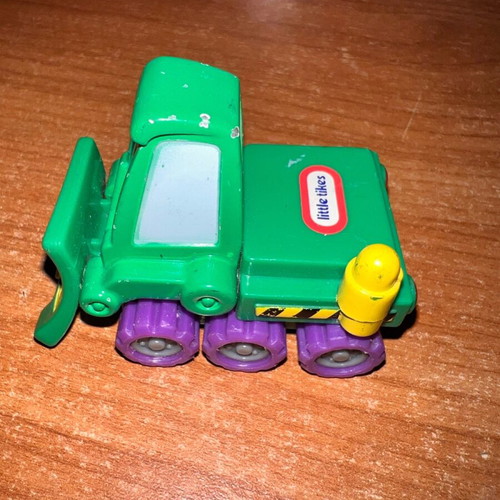 Little Tikes green and orange bulldozer like new