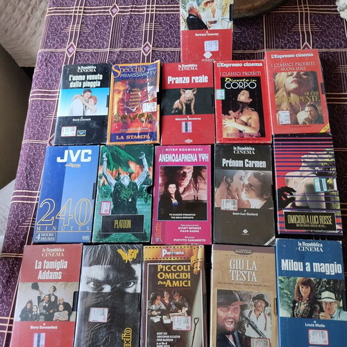 VHS video cassette collection used, pack of 34, classic and children's movies