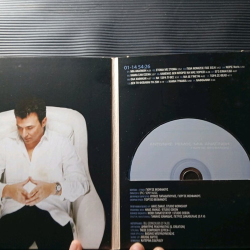Antonis Remos Mia Anapnoi CD in good condition
