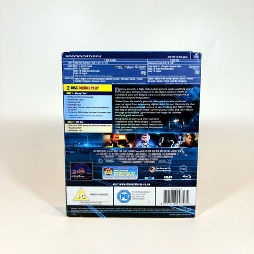 Tron Legacy Double Play Blu-ray movie like new with English subtitles